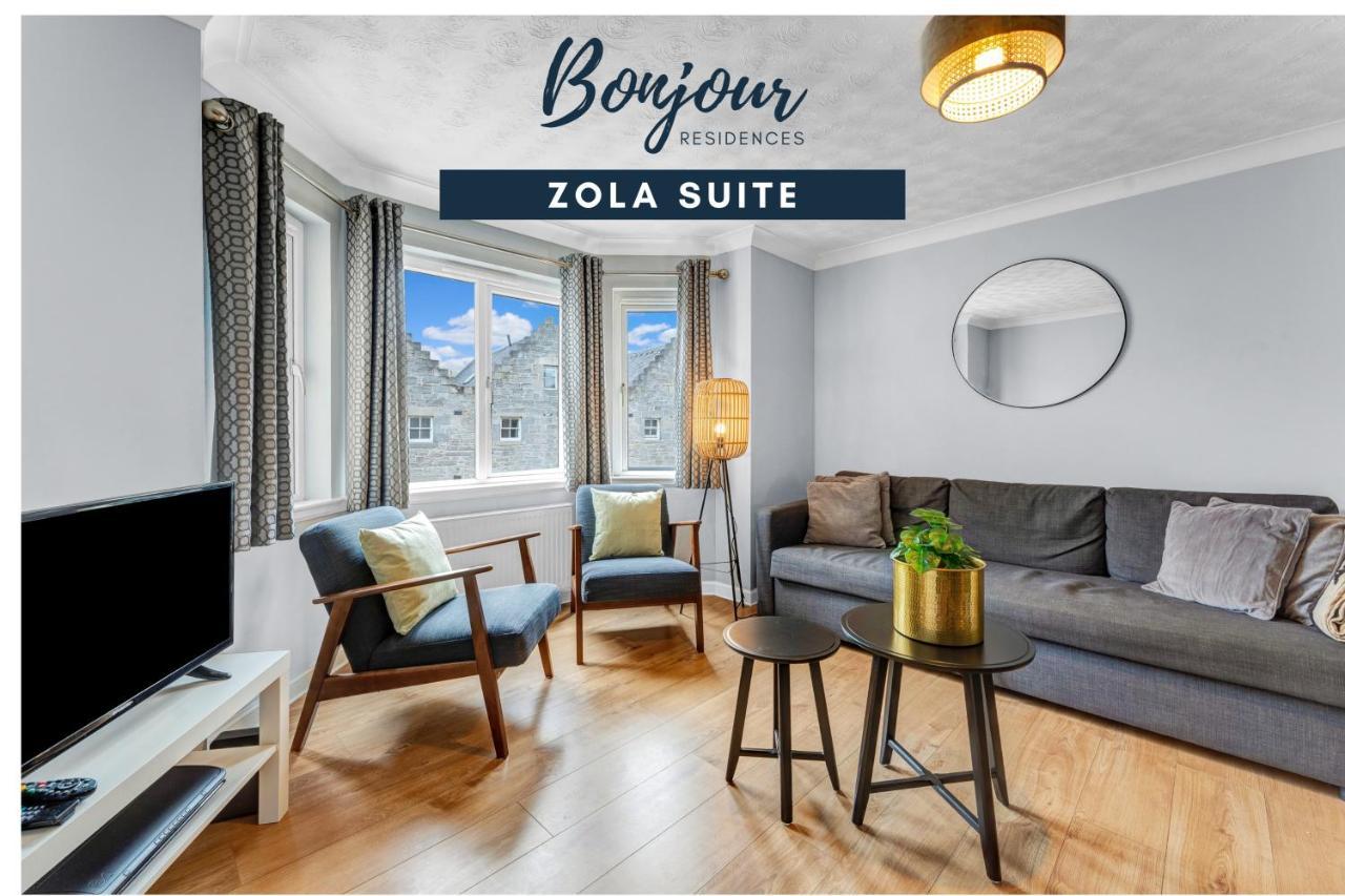 West End 2Br-1Ba - Free Parking By Bonjour Residences Edinburgh เอดินบะระ ภายนอก รูปภาพ